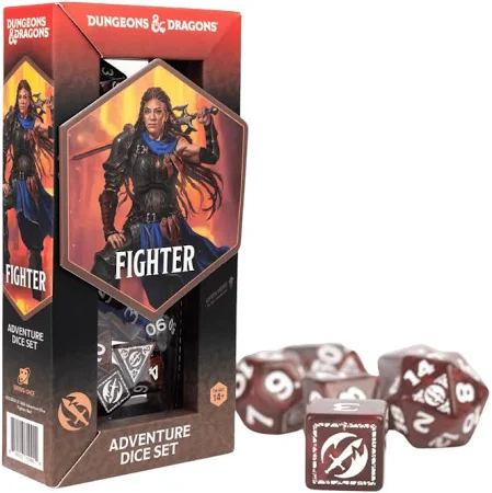 Fighter Dice Set RED